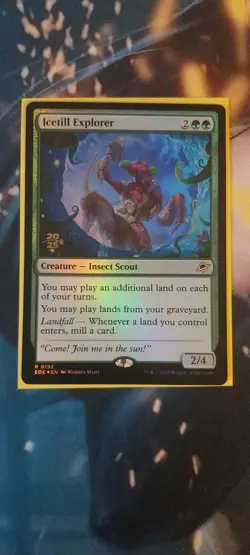 Icetill Explorer ~ Edge of Eternities [Magic MTG] Pre-release stamped promo - Image 1