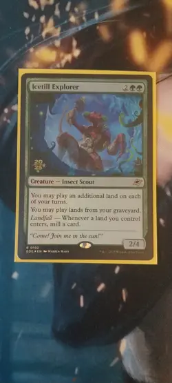 Icetill Explorer ~ Edge of Eternities [Magic MTG] Pre-release stamped promo - Image 2