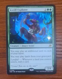 MTG Edge of Eternities - Icetill Explorer - promo - NM - Image 1