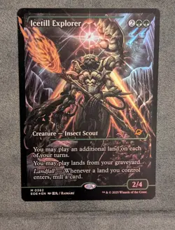 Icetill Explorer (Borderless) - Showcase Foil - Edge Of Eternities - MTG English - Image 1