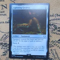 MTG ~ Lightning Greaves ~ LTC ~ NM - Image 1
