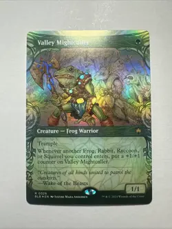 Valley Mightcaller (Showcase) Bloomburrow Foil - Image 1