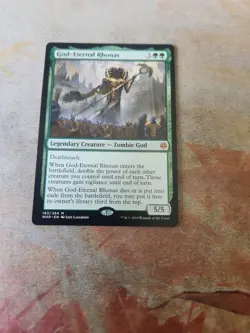 God-Eternal Rhonas War Of The Spark MTG LP - Image 1