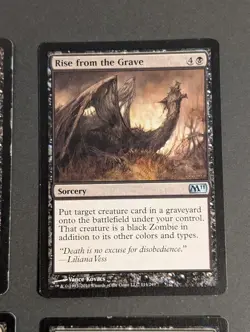 MTG Card - 4x Rise from the Grave - Magic Core Set 2011 - NM/LP - Uncommon #114 - Image 4