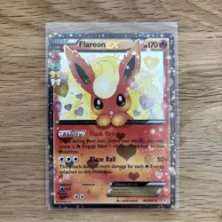 Flareon EX RC6/RC32 Generations Radiant Collection Holo Pokemon Card TCG - Image 1