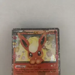 Flareon EX RC6/RC32 Generations Radiant Collection Holo Pokemon Card TCG - Image 2