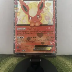 Flareon EX RC6/RC32 Generations Radiant Collection Holo Pokemon Card TCG - Image 3
