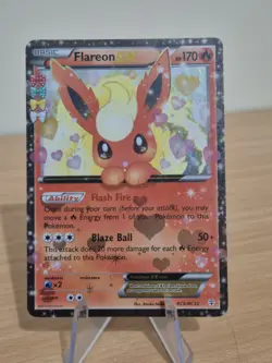 Flareon EX RC6/RC32 Generations Radiant Collection Pokemon TCG HP DMG - Image 1
