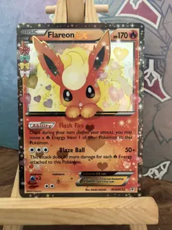 Flareon EX RC6/RC32 Generations Radiant Collection Holo Pokemon Card TCG - Image 1