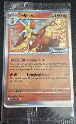 Pokemon Chaos Rising Prerelease STAFF Promos SEALED Set Of 4! - Image 1