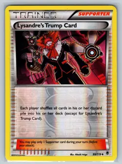 Lysandre's Trump Card 99/119 Uncommon Phantom Forces Pokemon Reverse Holo - Image 1