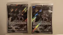2 x Sealed Mewtwo Holo 052 - Pokemon TCG Scarlet & Violet Promo (M) - Image 1