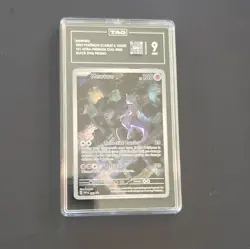 Pokemon TCG Mewtwo 052 Scarlet & Violet Promo Holo Eng TAG 9 - Image 1