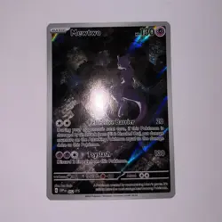 Pokemon TCG Mewtwo 052 SV Scarlet & Violet Promo Holo English 2023 HP130 - Image 1