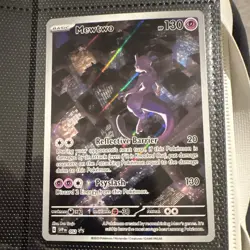 Pokemon TCG Mewtwo 052 SV Scarlet & Violet Promo Holo Basic Psychic 130 HP - Image 1
