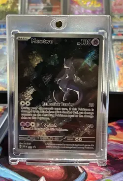 Pokemon TCG Mewtwo 052 SV Scarlet & Violet Promo EN Holo 2023 130 HP - Image 1