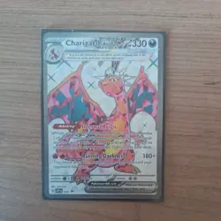 Charizard ex 056 Scarlet & Violet Black Star Promo Full Art Pokemon - Image 1