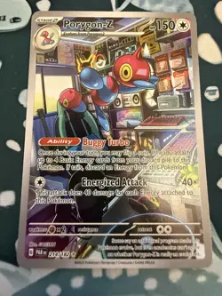 Pokemon TCG Porygon-Z Illustration Rare Paradox Rift 214/182 - Near Mint - Image 1