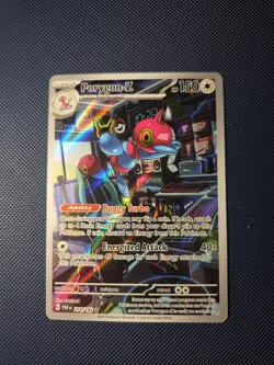 Pokemon TCG Porygon-Z Illustration Rare Paradox Rift 214/182 Near Mint - Image 1