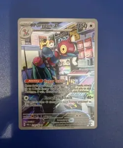 Pokemon TCG Porygon-Z Paradox Rift 214/182 Holo Illustration Rare - Image 1