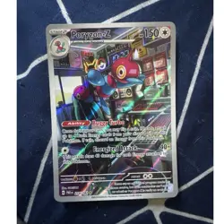 Pokemon TCG Porygon-Z 214/182 Paradox Rift 2023 Illustration Rare Holo 150HP - Image 1