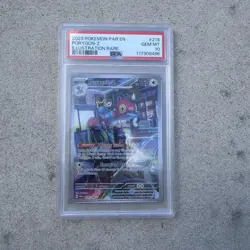 Pokemon TCG Porygon-Z Paradox Rift 214/182 Holo Illustration Rare - PSA 10 - Image 1