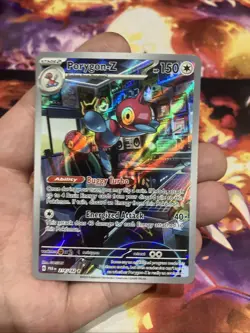Pokemon TCG Porygon-Z Paradox Rift 214/182 Holo Illustration Rare - Image 1
