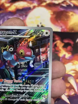 Pokemon TCG Porygon-Z Paradox Rift 214/182 Holo Illustration Rare - Image 5