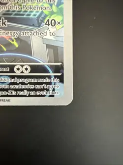 Pokemon TCG Porygon-Z Paradox Rift 214/182 Holo Illustration Rare - Image 3