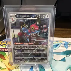 Pokemon TCG Porygon-Z Illustration Rare Paradox Rift 214/182 Near Mint - Image 1