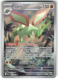 Flygon 101/094 Illustration Rare Phantasmal Flames Pokemon Near Mint - Image 1