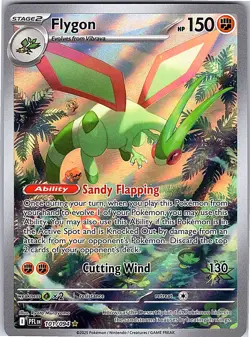 Pokemon 101/094 Flygon - Illustration Rare ME02: Phantasmal Flames PFL Fighting - Image 1