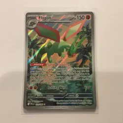 Flygon 101/094 Pokemon Phantasmal Flames Illustration Rare Full Art Holo NM - Image 1