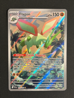 Pokemon 2025 Flygon 101/094 Me02: Phantasmal Flames Illustration Rare IR Holo NM - Image 1