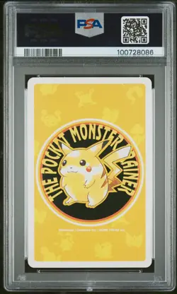 PSA 10 Alakazam #065 8 of Spades Yellow Deck Playing Card 1998 Pokemon - Image 2