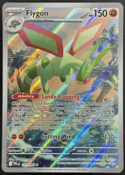 Flygon 101/094 Illustration Rare Phantasmal Flames NM Pokemon Card - Image 1