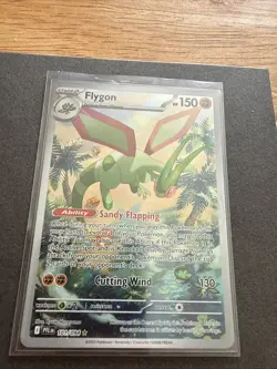 Pokemon Flygon 101/094 IR Illustration Rare Phantasmal Flames TCG Holo 2025 NM - Image 1