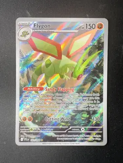 Pokemon TCG Flygon 101/094 Illustration Rare – Phantasmal Flames – Near Mint - Image 2