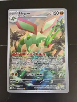 Pokemon TCG Flygon 101/094 Phantasmal Flames Illustration Rare Pokemon Card - NM - Image 1