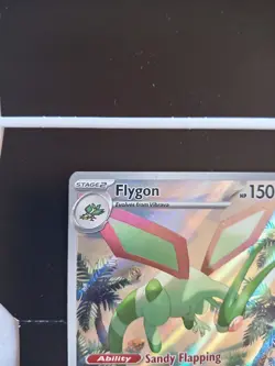 Pokemon TCG Flygon 101/094 Phantasmal Flames Illustration Rare Pokemon Card - NM - Image 5