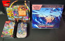 Pokemon TCG - Chaos Rising ETB + Blister + Booster Bundle + Mini Tin- New&Sealed - Image 4