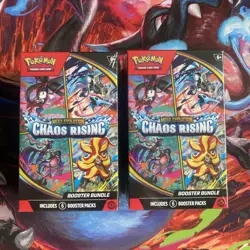 Pokemon TCG Chaos Rising Booster Bundle New and Sealed - Image 1