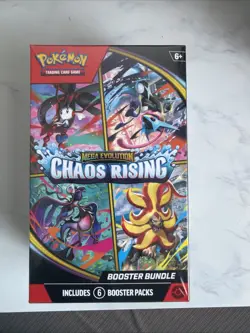 Pokemon TCG Mega Evolution: Chaos Rising Booster Bundle (NEW & SEALED) - Image 1