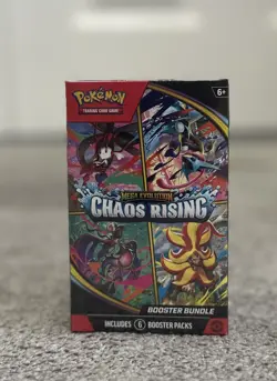 Pokemon TCG Chaos Rising Booster Bundle (6 Packs) BRAND NEW SEALED - Image 1