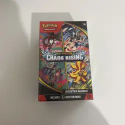 Pokemon TCG Mega Evolution Chaos Rising Booster Bundle New Sealed - Image 1