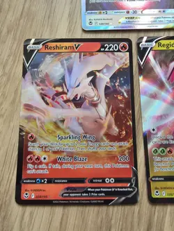 Pokemon TCG Assorted V & Vstar Cards Silver Tempest X3 Bundle - Image 5