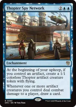~ Thopter Spy Network ~ NM ~ Commander: Aetherdrift ~ MTG ~ - Image 1