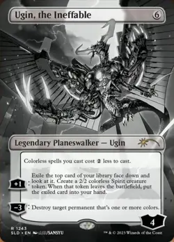 Ugin, the Ineffable (Borderless) [Secret Lair Drop Series] Foil Near Mint - Image 1