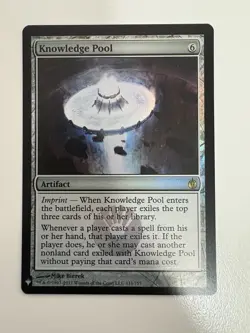 Knowledge Pool Foil MTG Magic the Gathering Card NM Near Mint MBS - Image 1