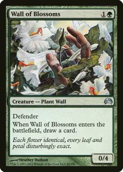 [MTG] Wall of Blossoms (081) (PC2) LP-HP - Image 1